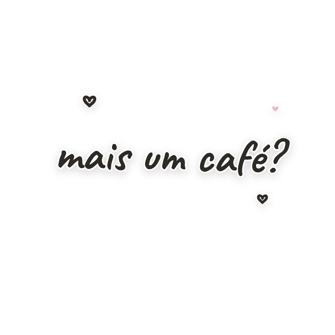 Sticker: mais um café?