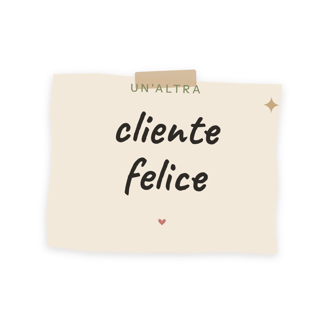 Sticker: un'altra cliente felice