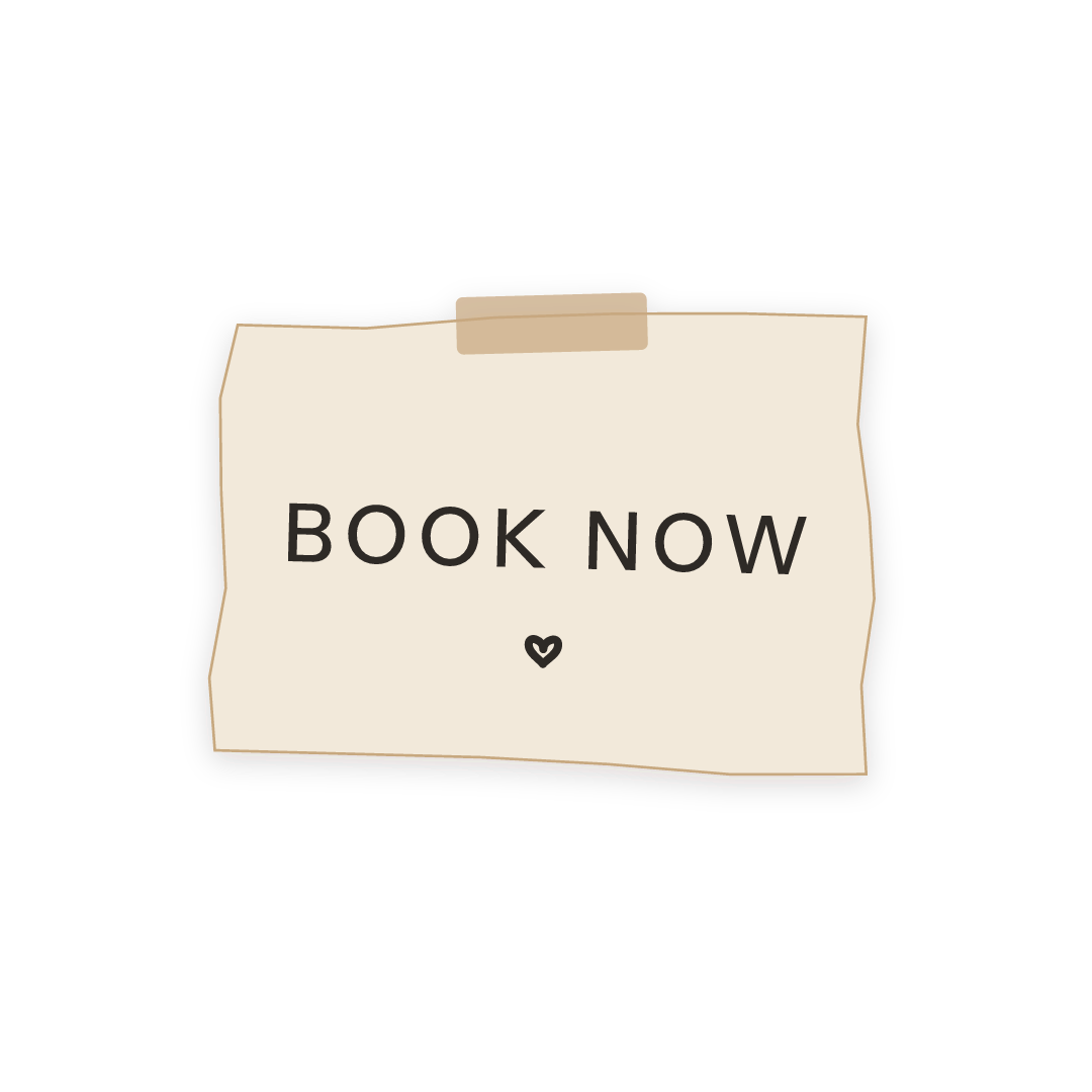 Sticker: book now