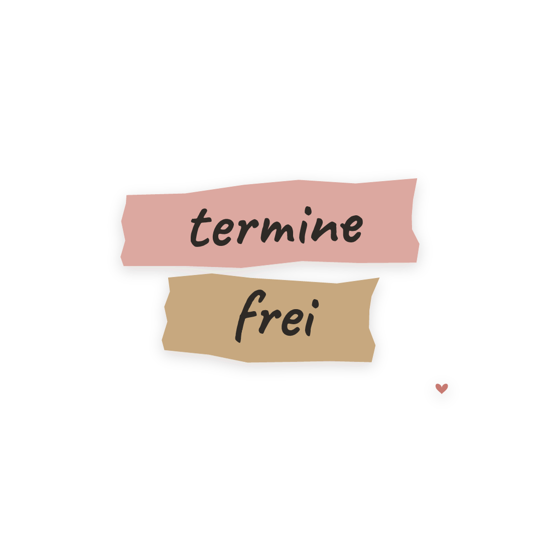 Sticker: termine frei
