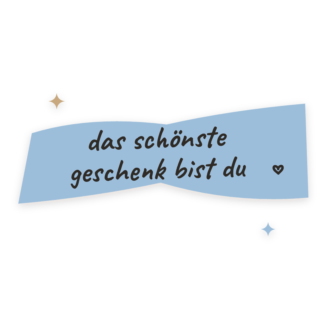 Sticker: das schönste geschenk bist du