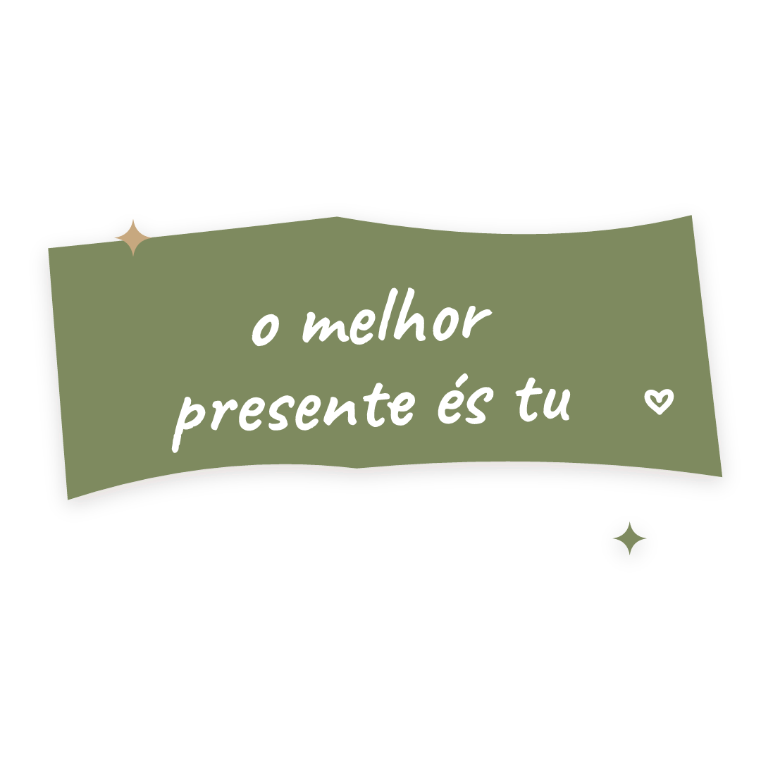 Sticker: o melhor presente és tu
