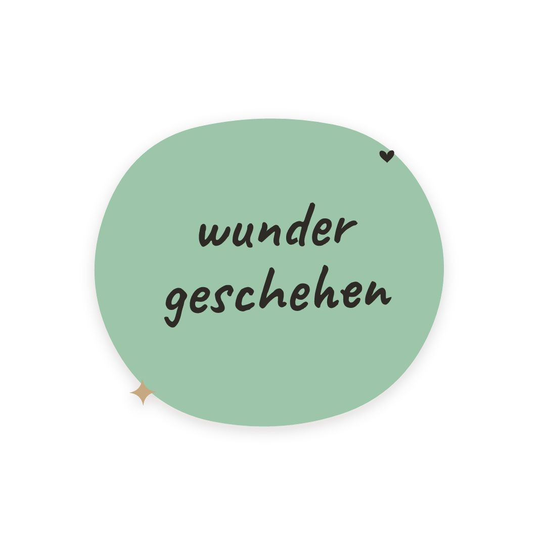Sticker: wunder geschehen