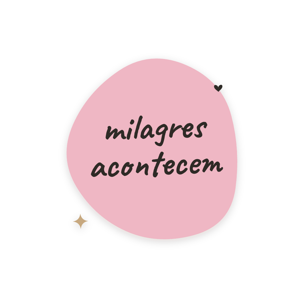 Sticker: milagres acontecem