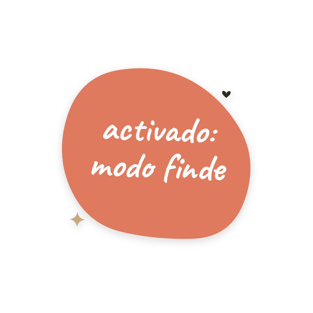 Sticker: activado: modo finde