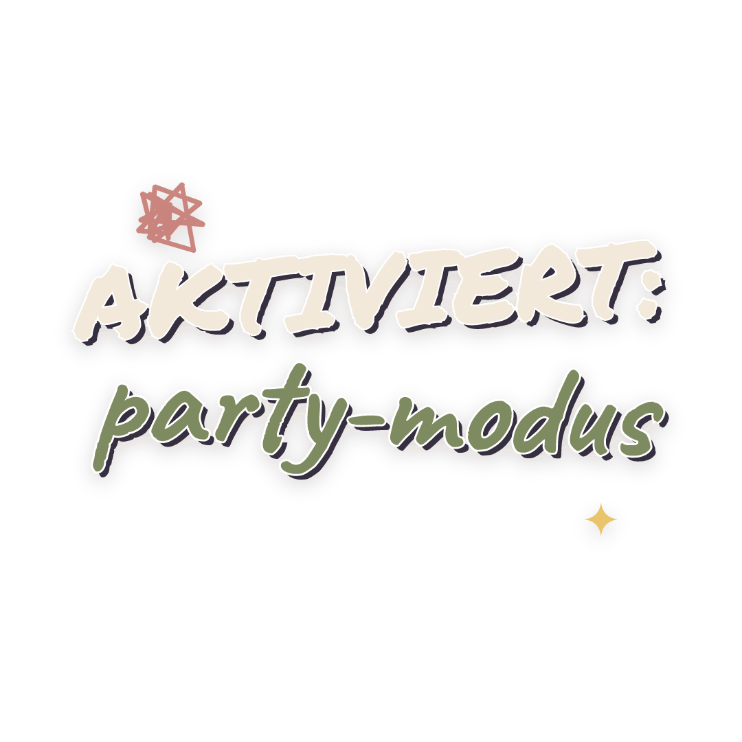 Sticker: aktiviert: party-modus