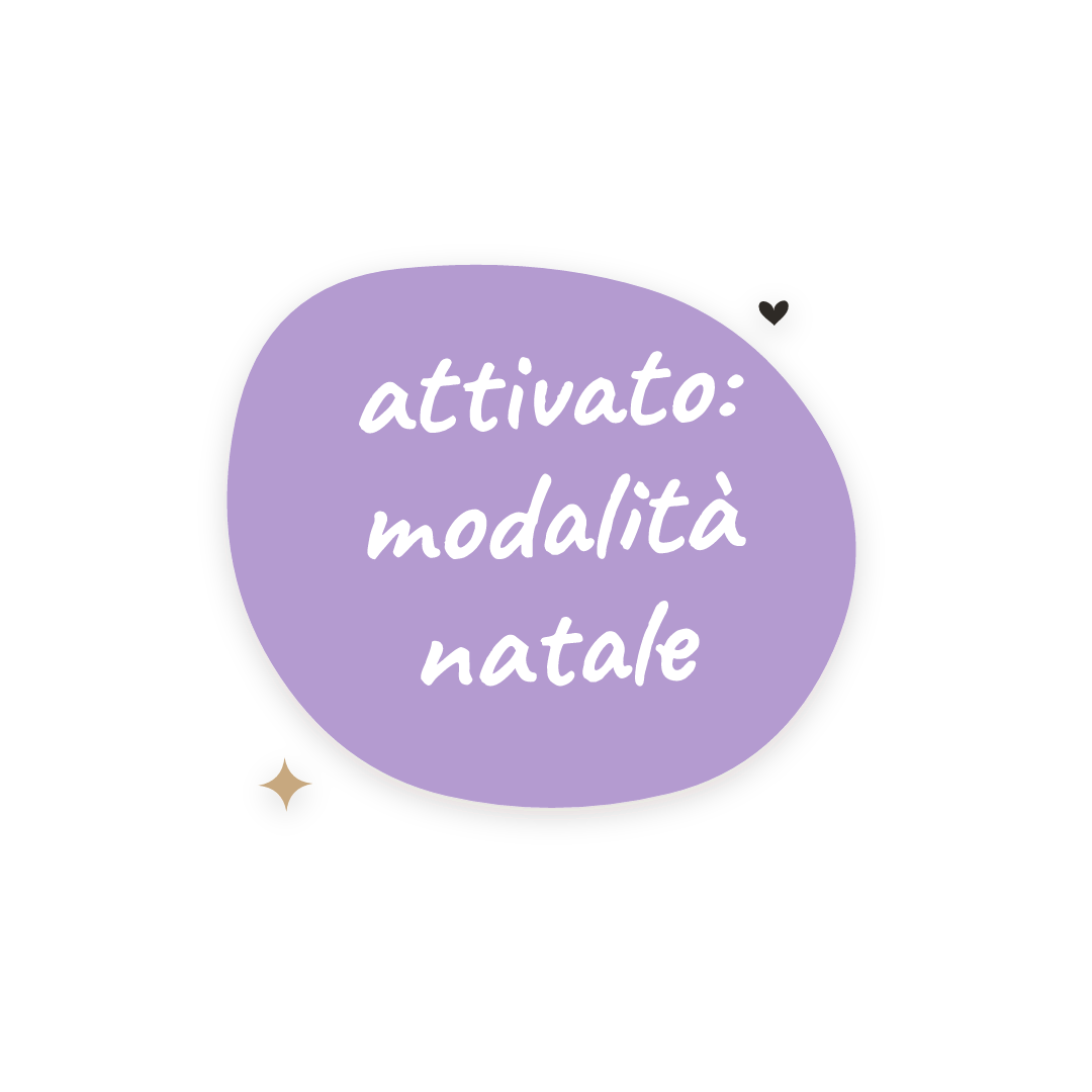 Sticker: attivato: modalità natale