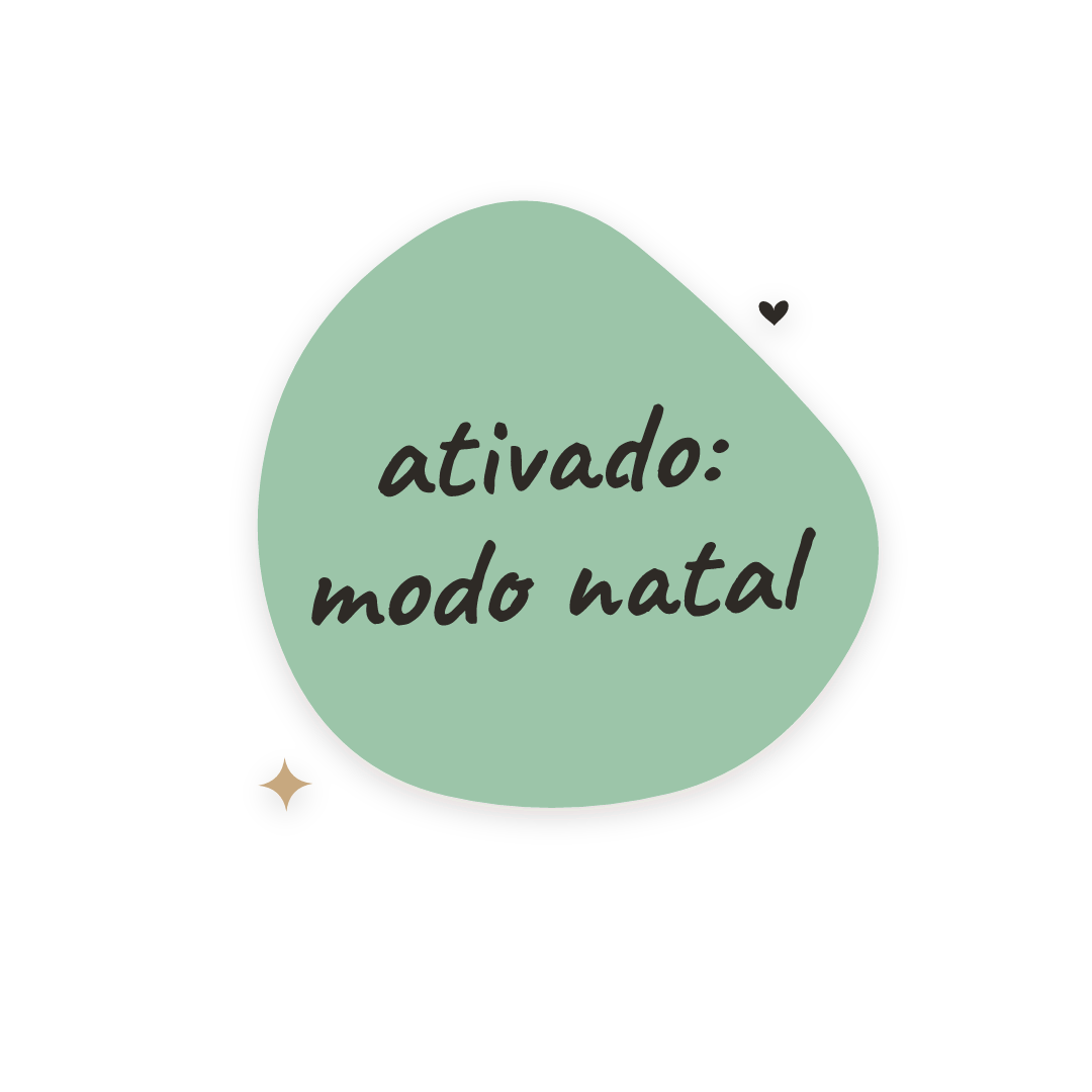 Sticker: ativado: modo natal