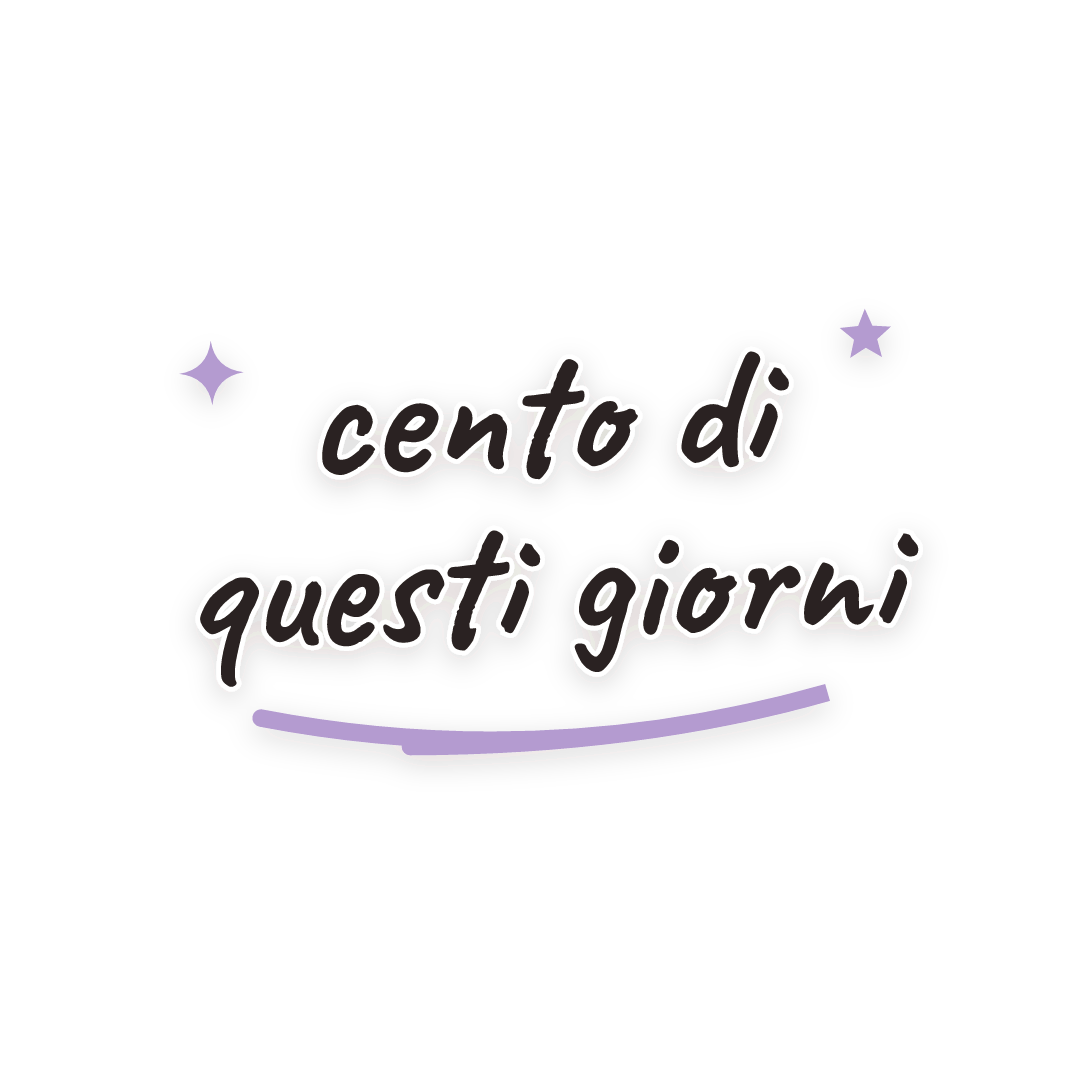 Sticker: cento di questi giorni
