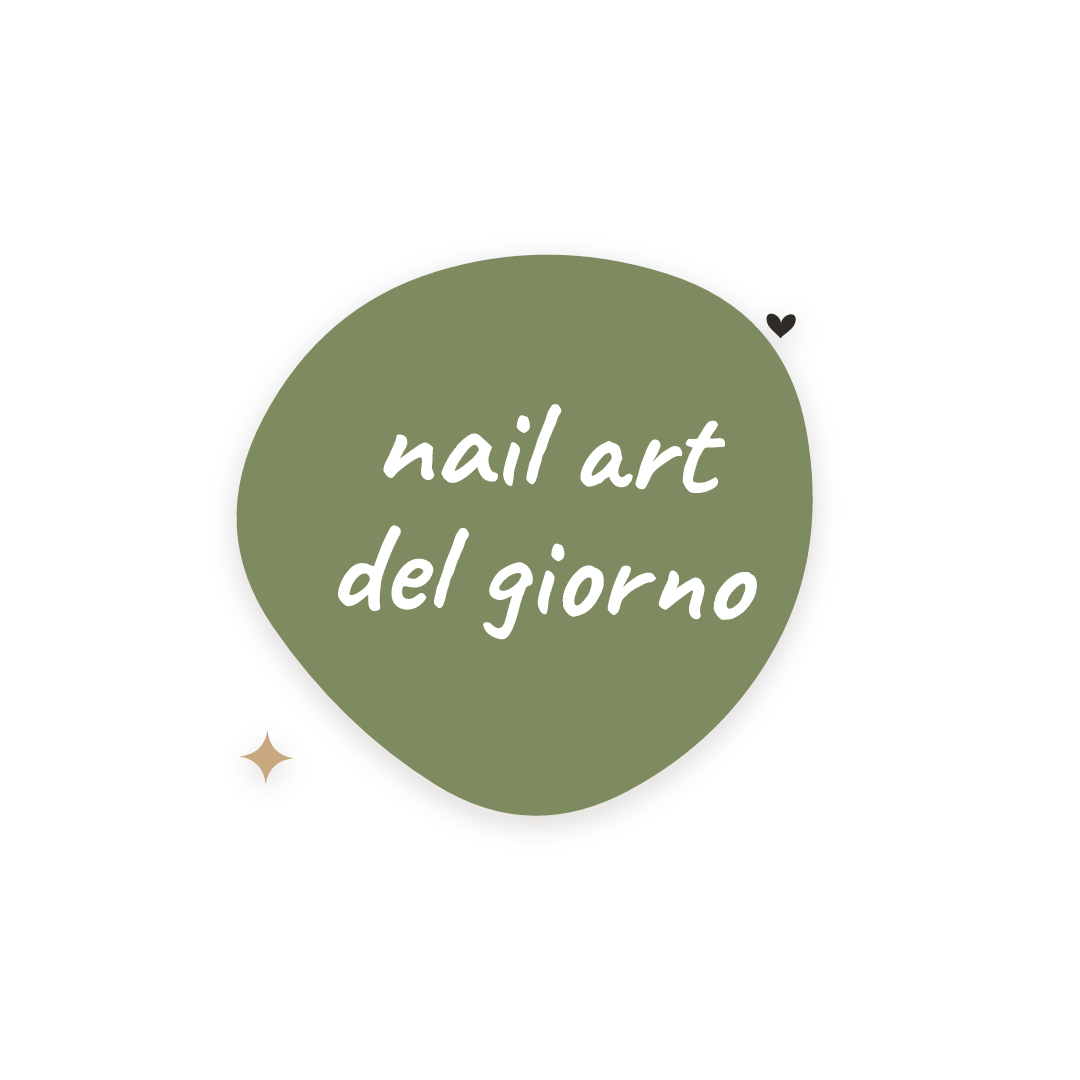 Sticker: nail art del giorno