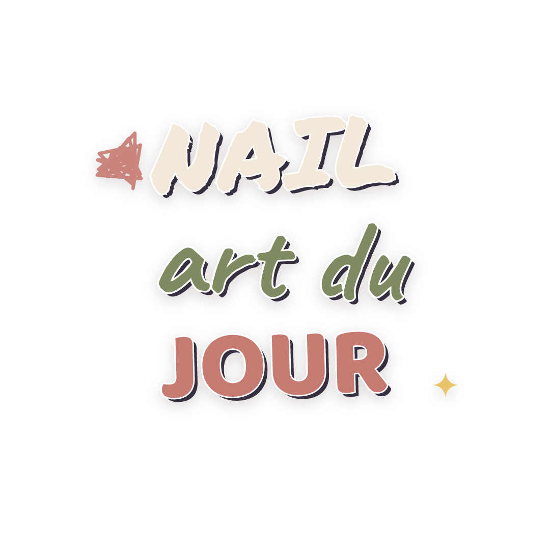 Sticker: nail art du jour