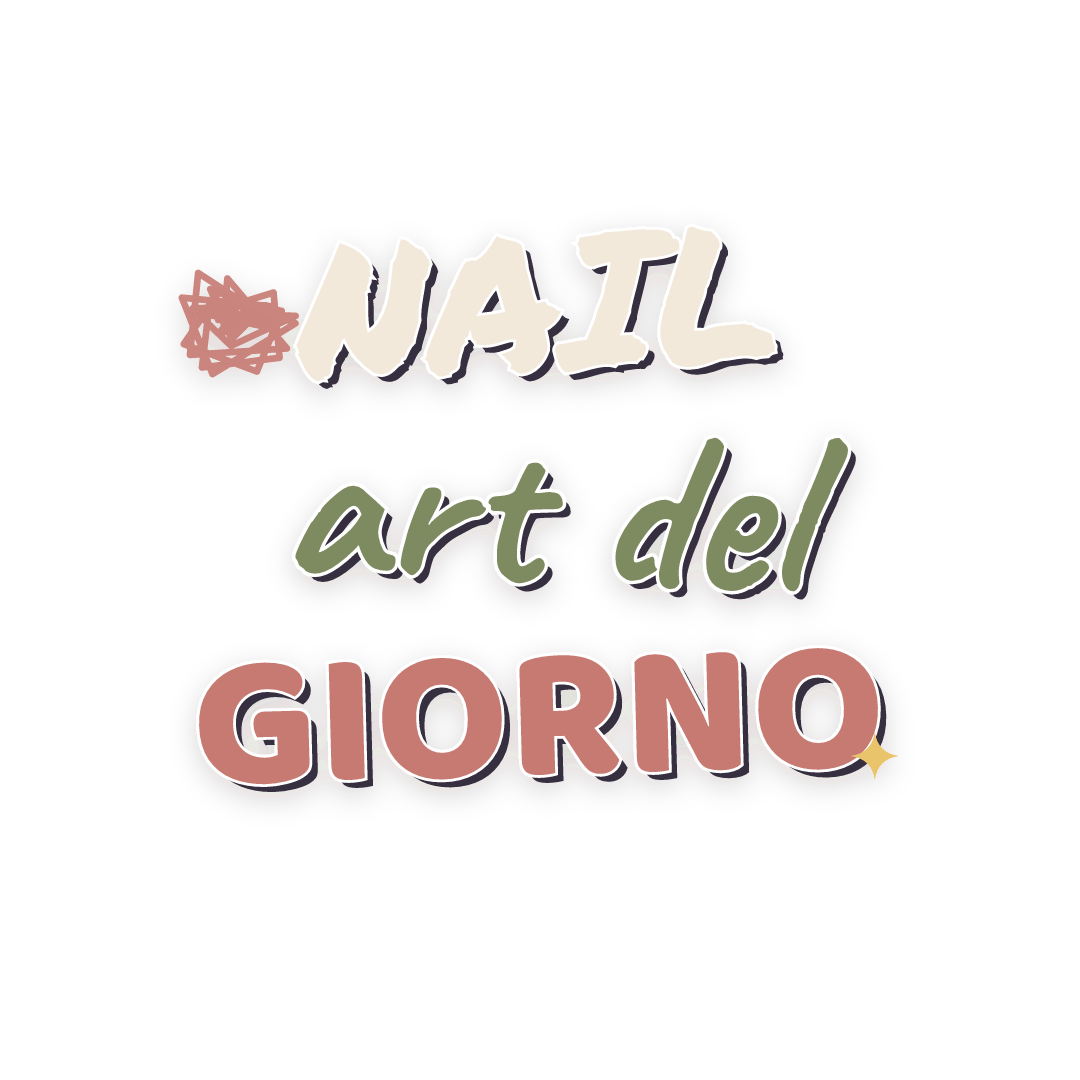 Sticker: nail art del giorno