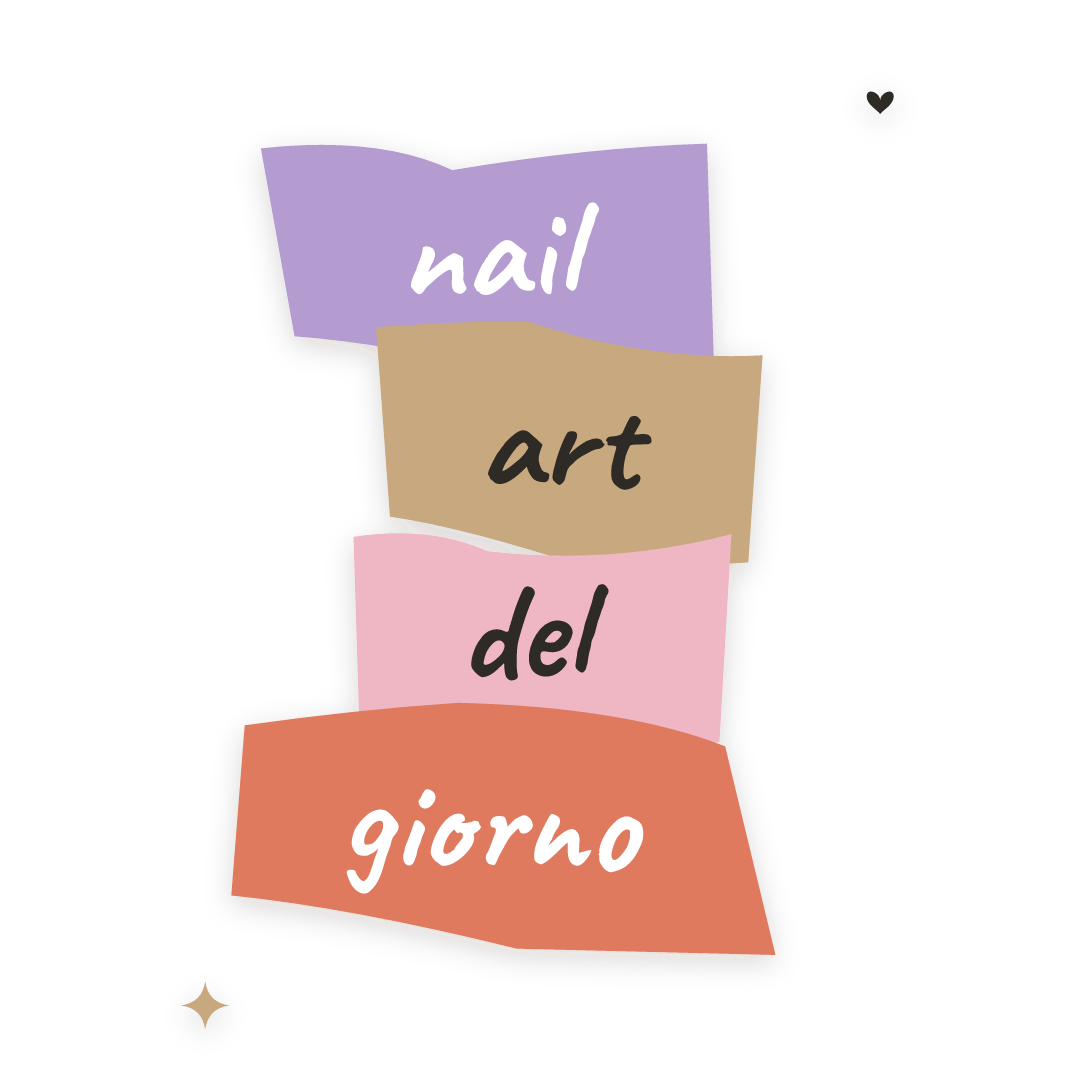 Sticker: nail art del giorno