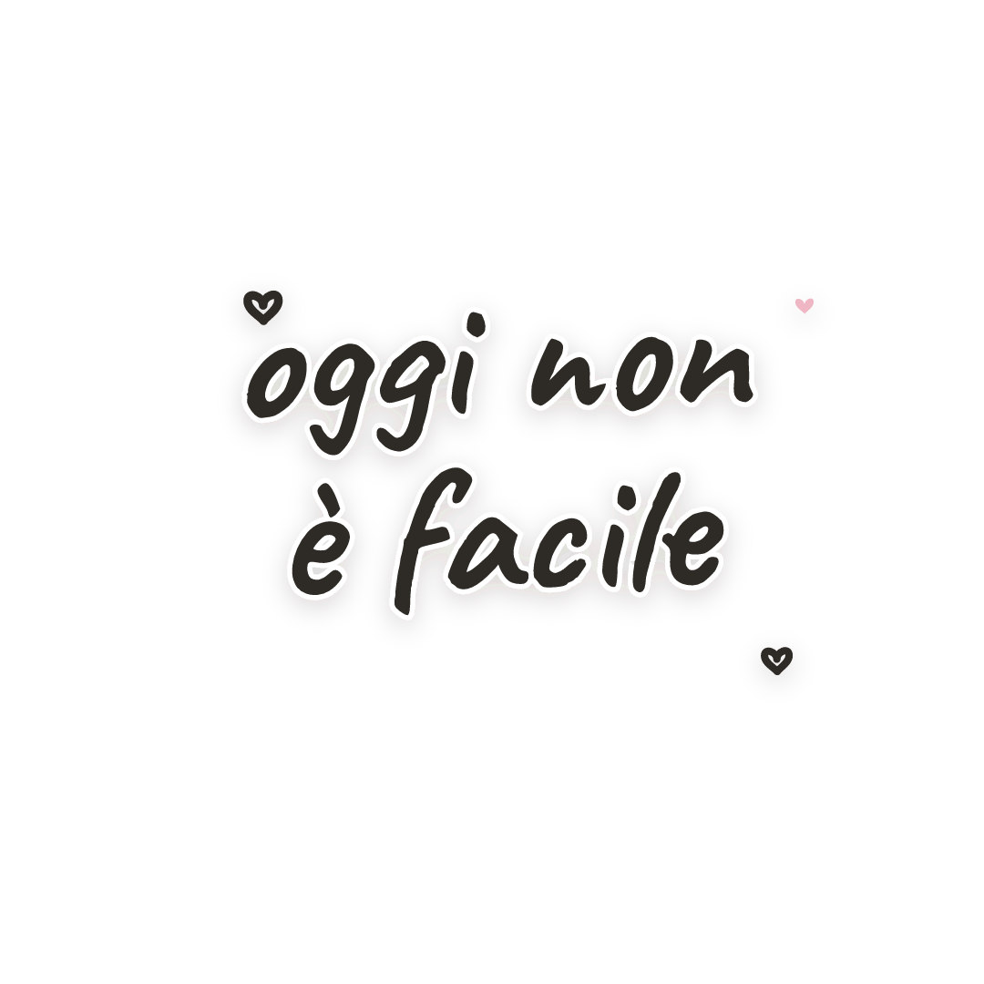 Sticker: oggi non è facile