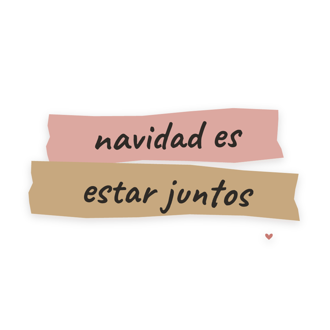 Sticker: navidad es estar juntos
