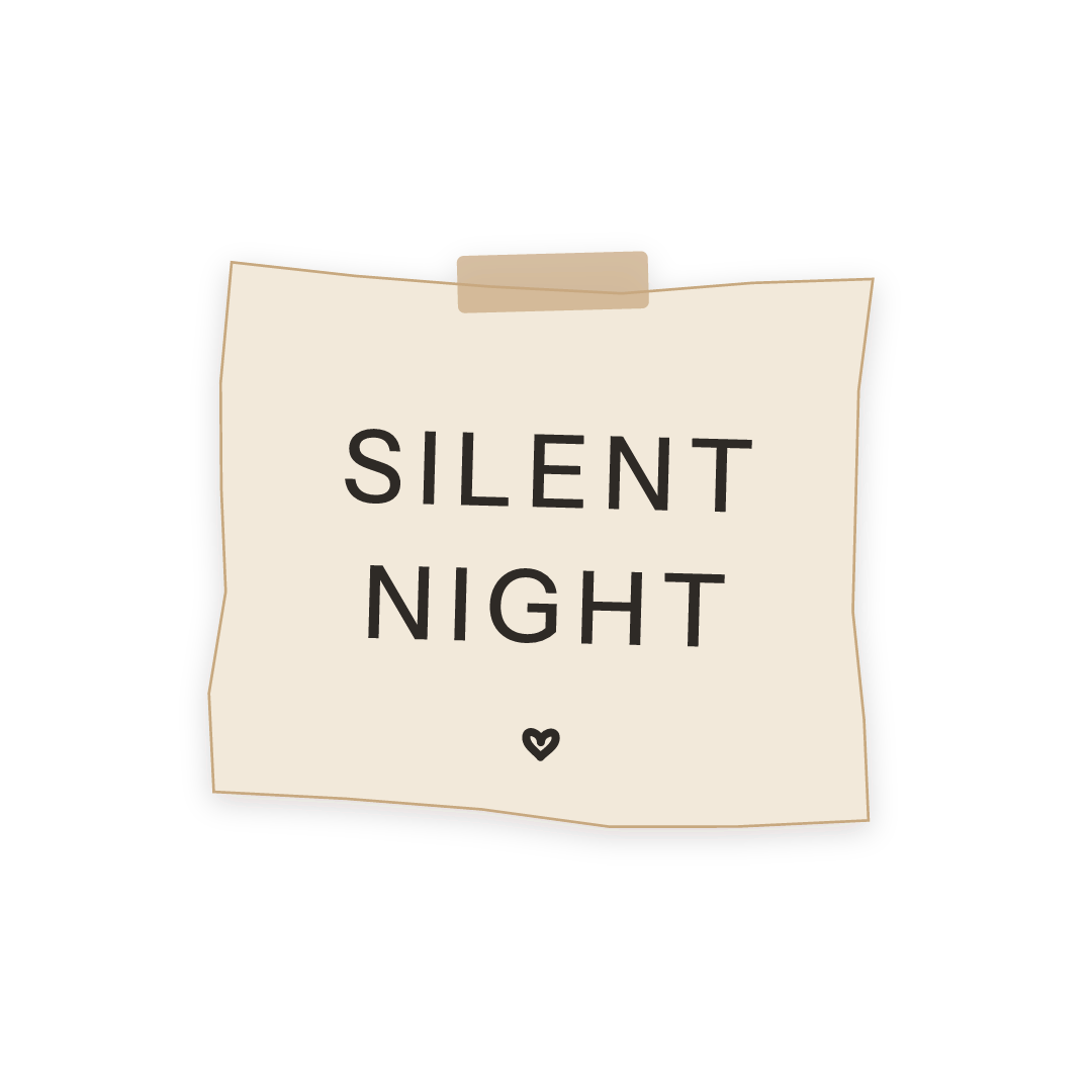 Sticker: silent night