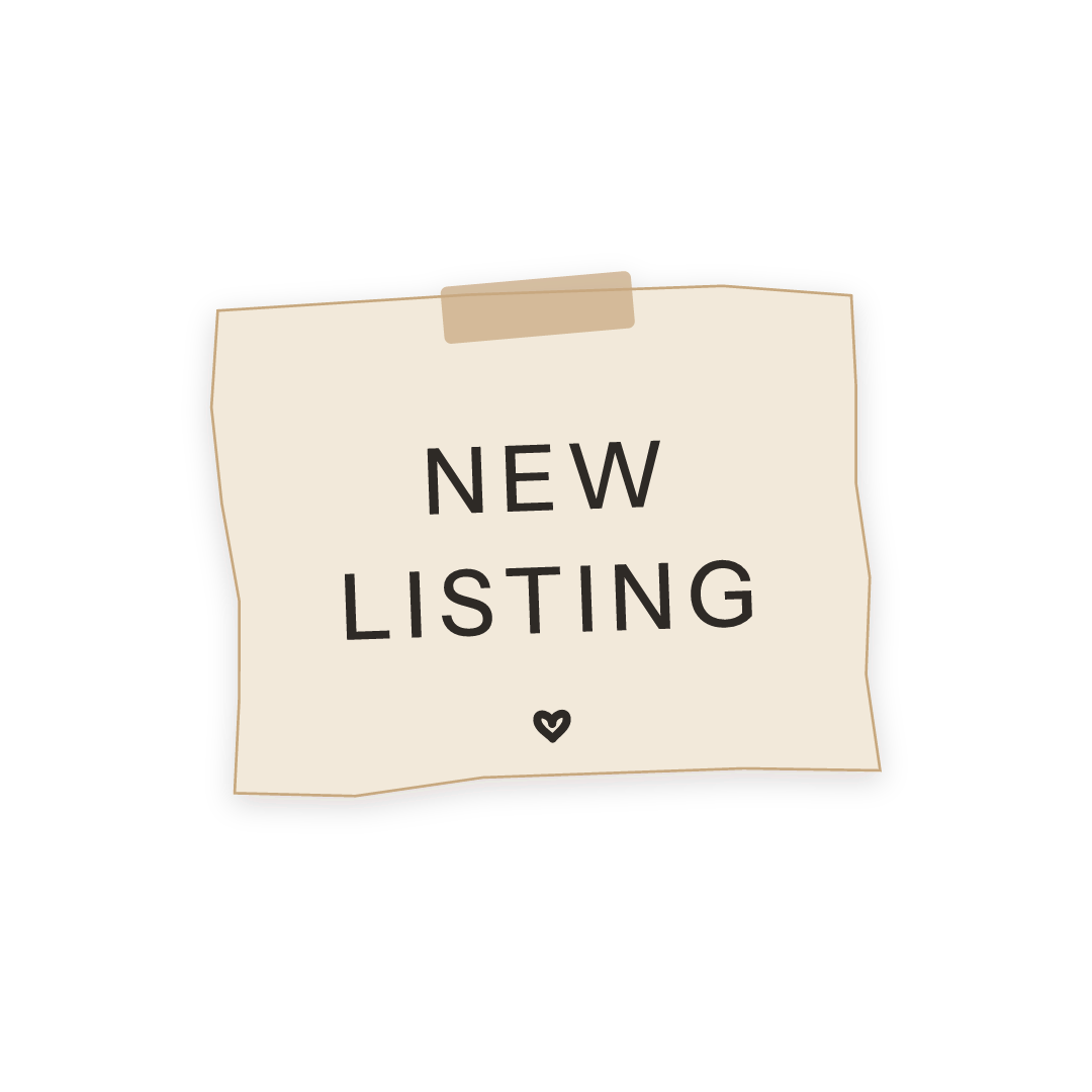 Sticker: new listing