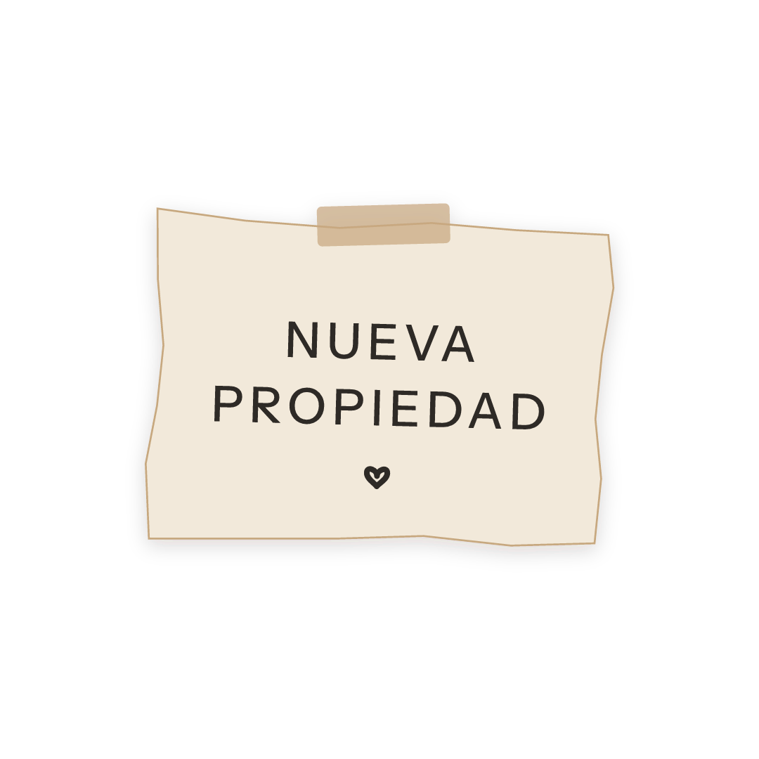Sticker: nueva propiedad