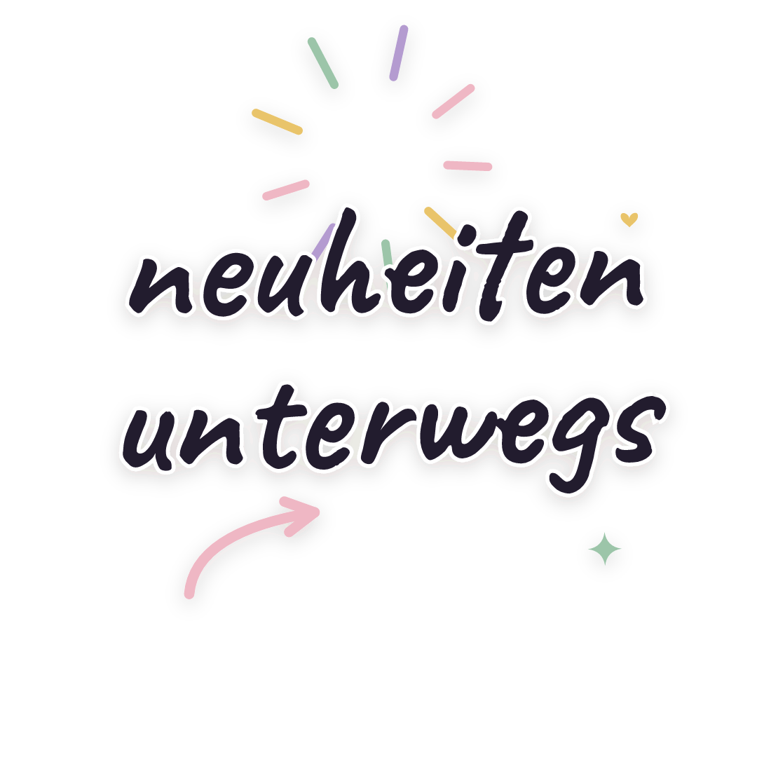 Sticker: neuheiten unterwegs