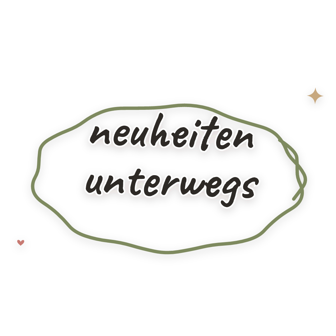 Sticker: neuheiten unterwegs