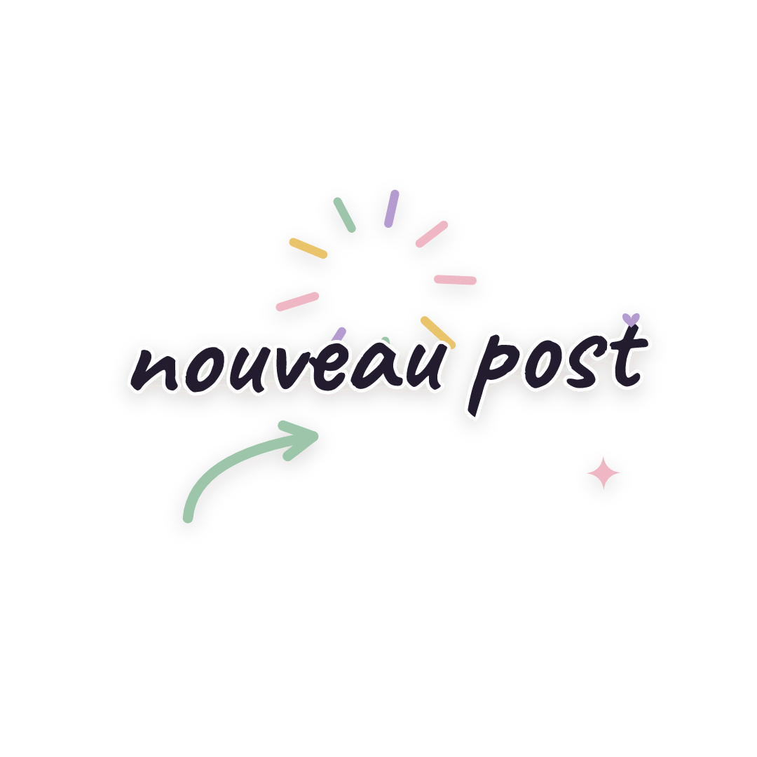 Sticker: nouveau post