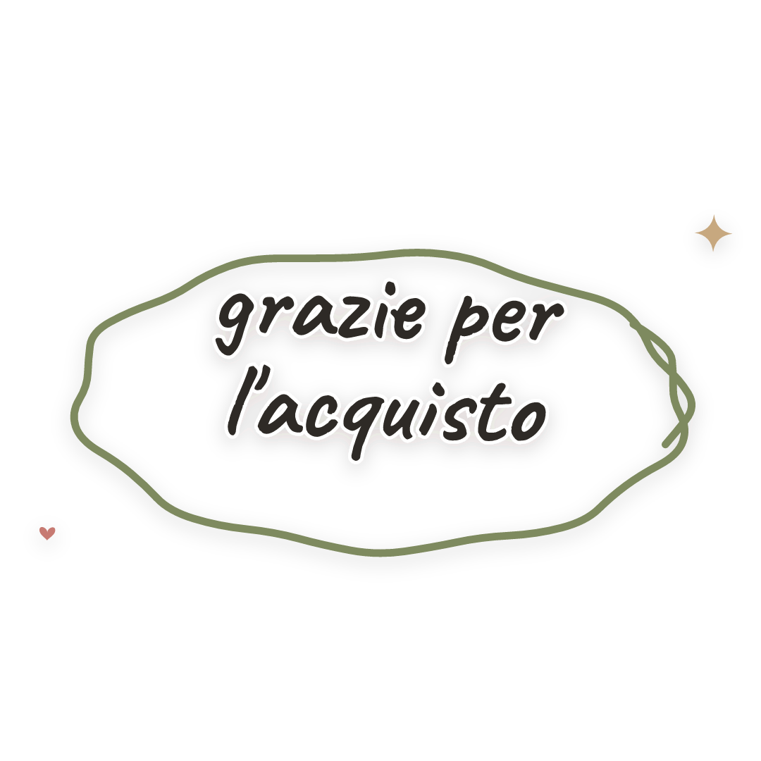 Sticker: grazie per l'acquisto