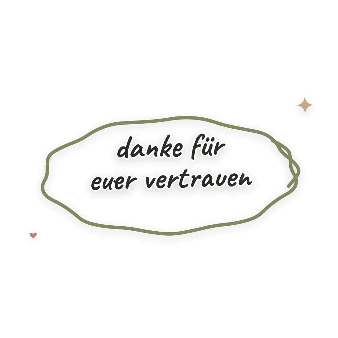 Sticker: danke für euer vertrauen