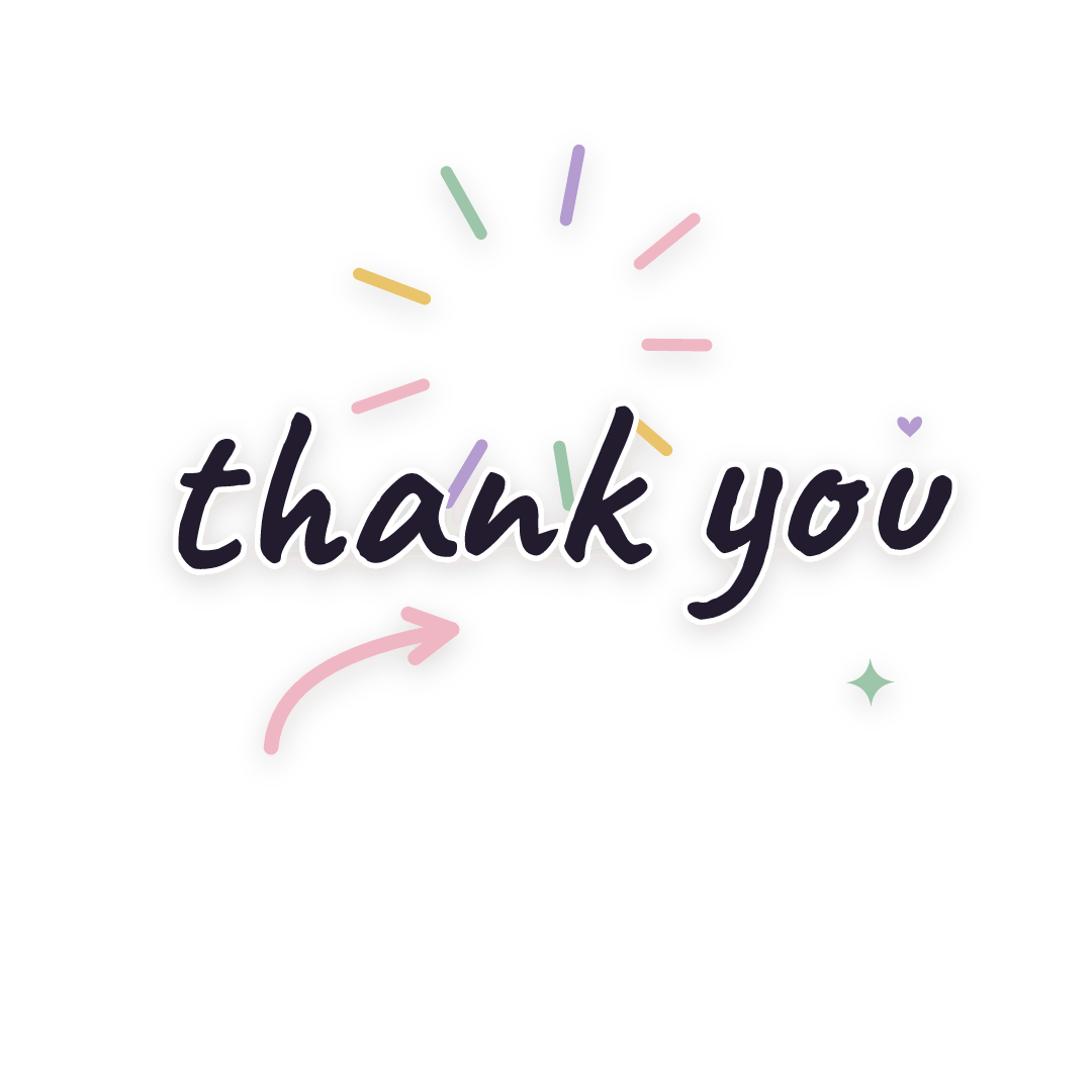 Sticker: thank you