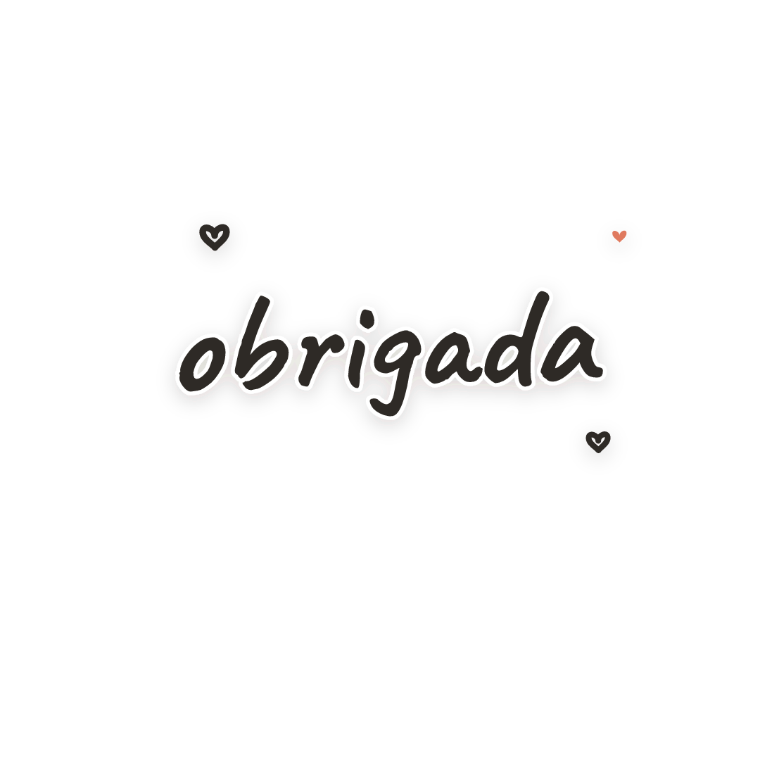 Sticker: obrigada