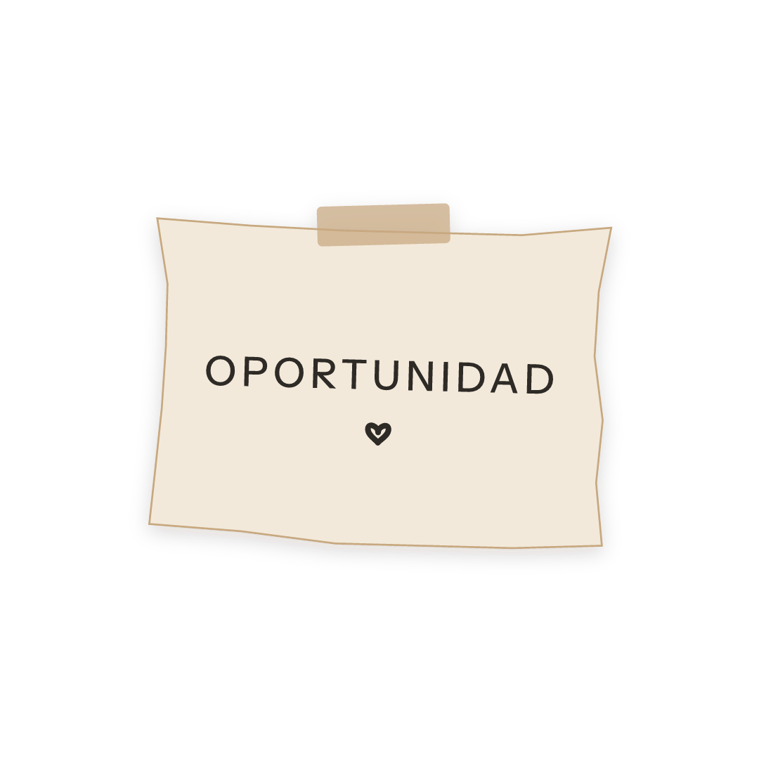 Sticker: oportunidad