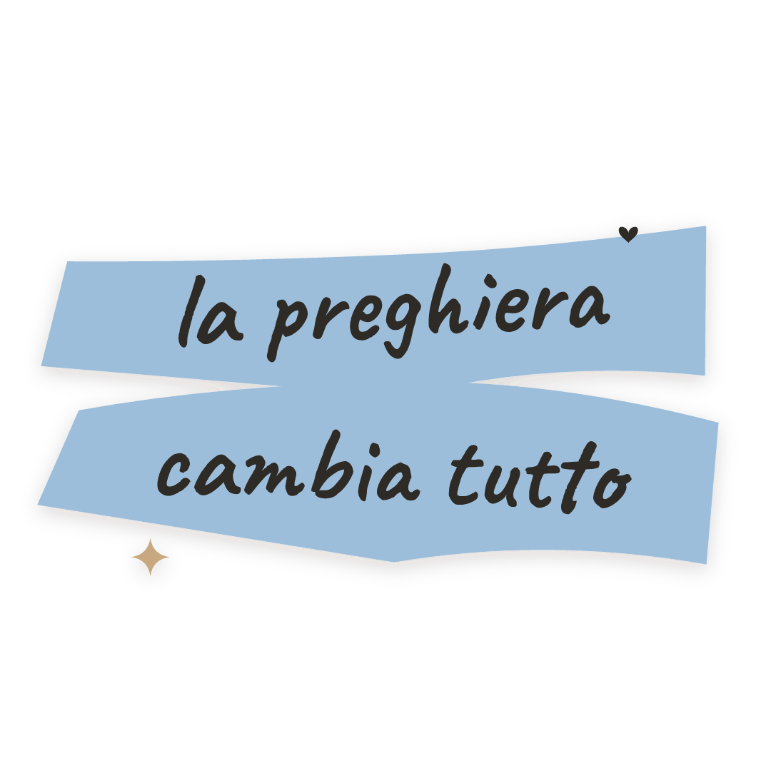 Sticker: la preghiera cambia tutto