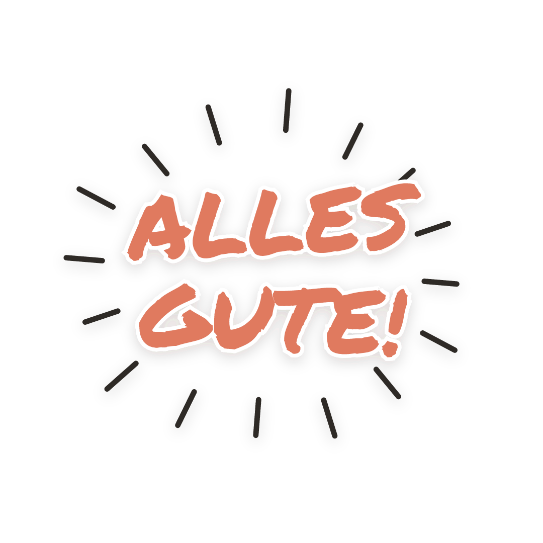 Sticker: alles gute!