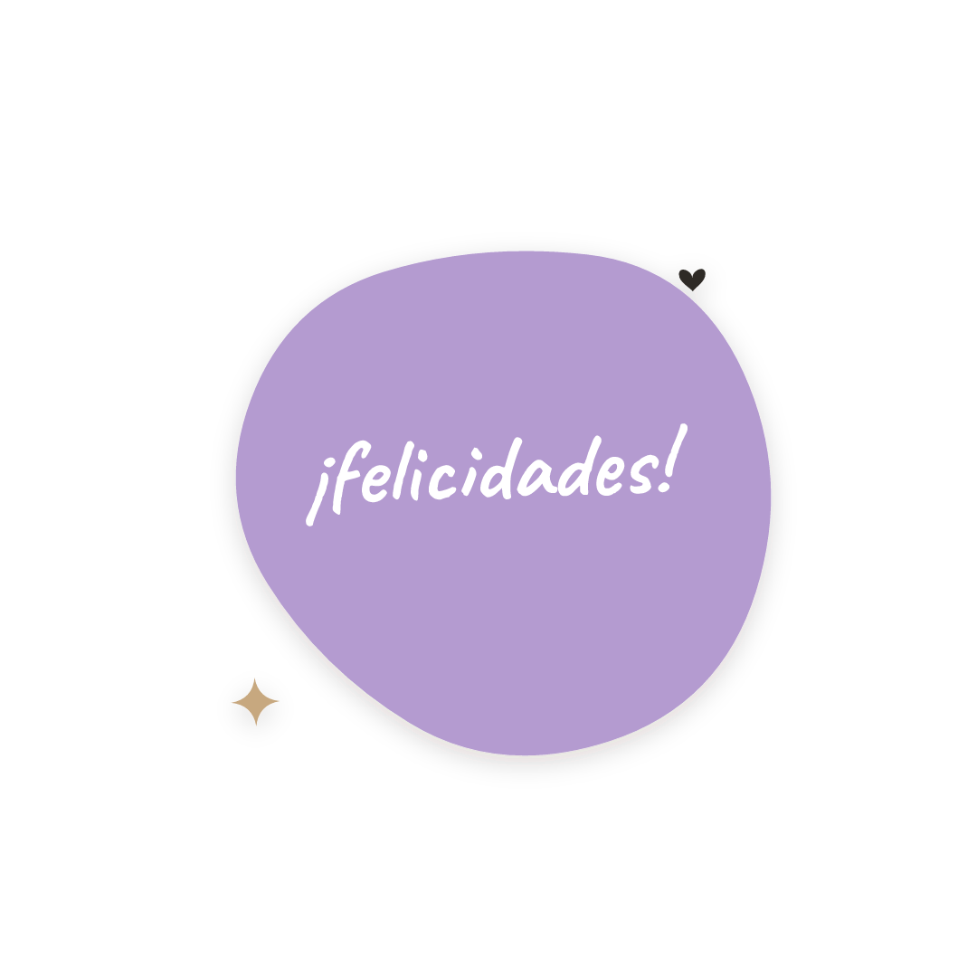 Sticker: ¡felicidades!