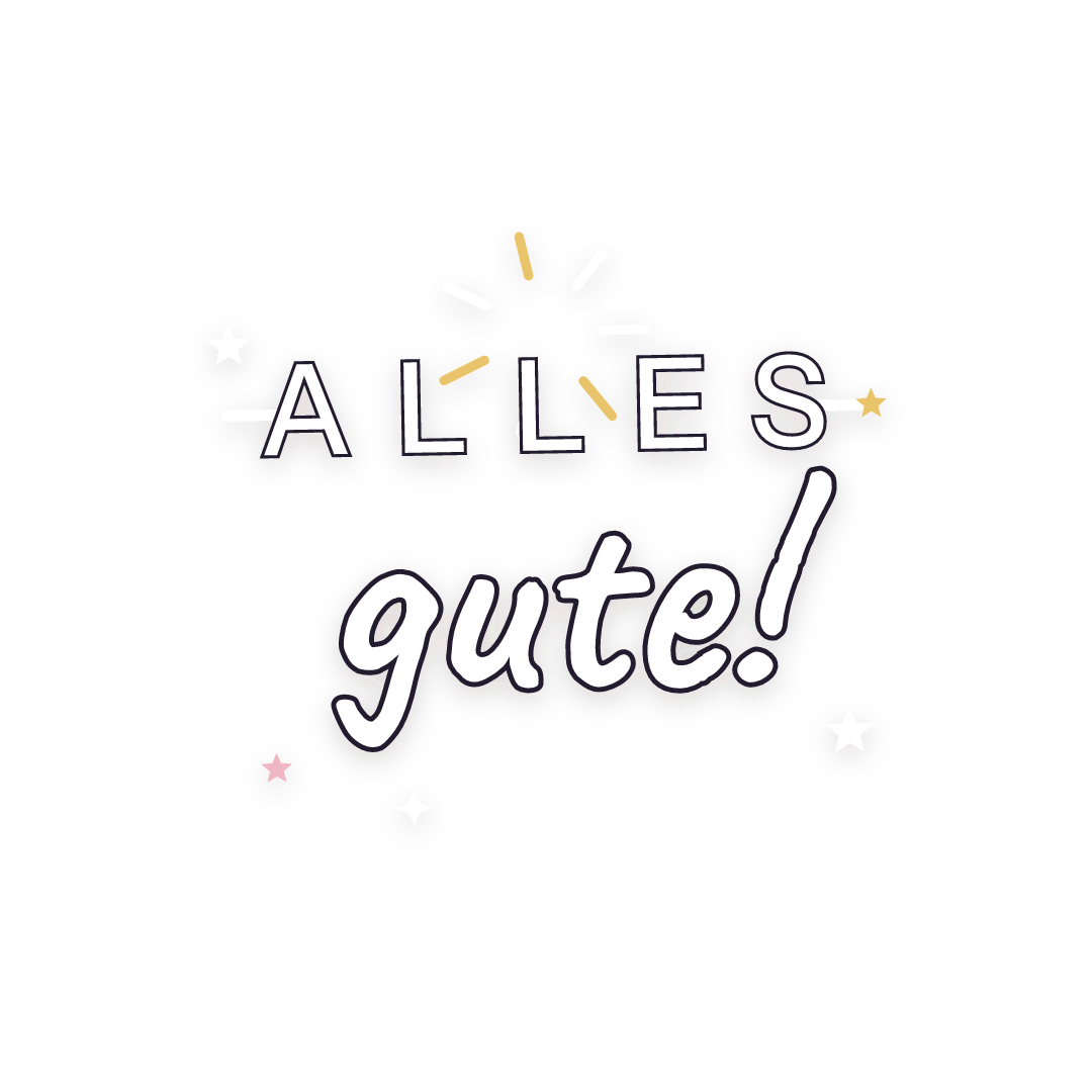 Sticker: alles gute!