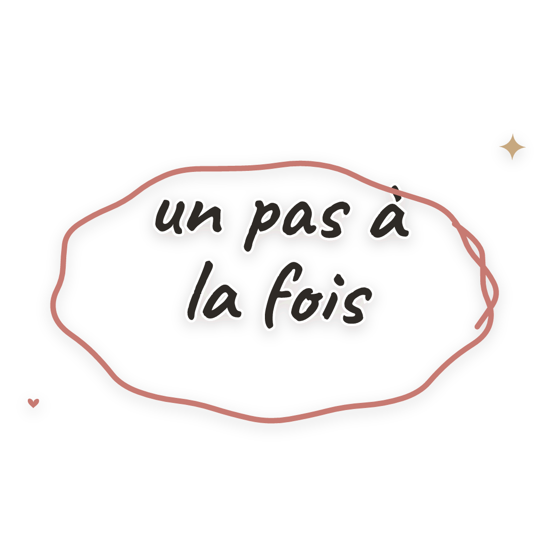 Sticker: un pas à la fois