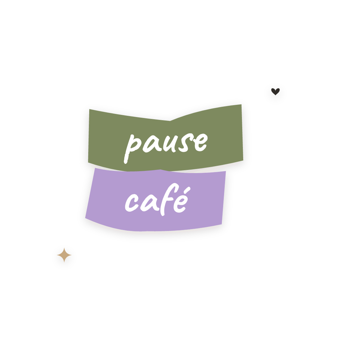 Sticker: pause café
