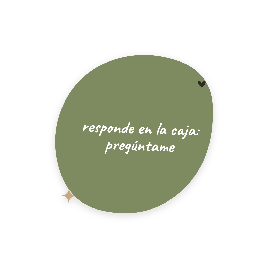 Sticker: responde en la caja: pregúntame