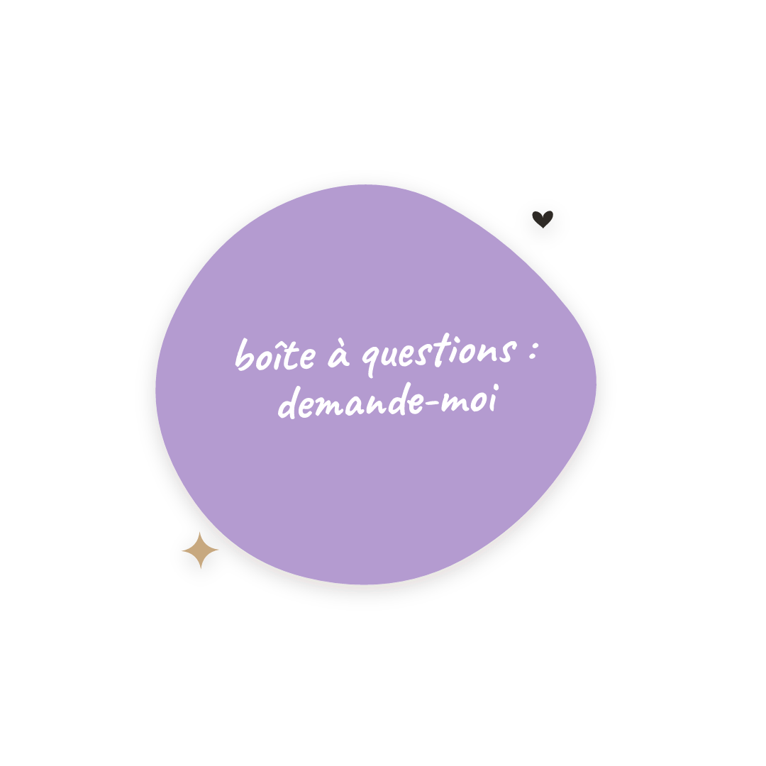 Sticker: boîte à questions : demande-moi