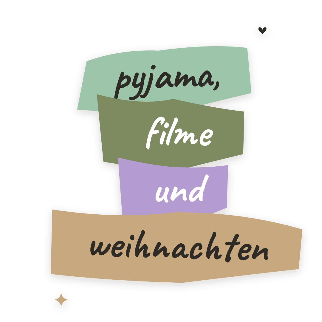 Sticker: pyjama, filme und weihnachten