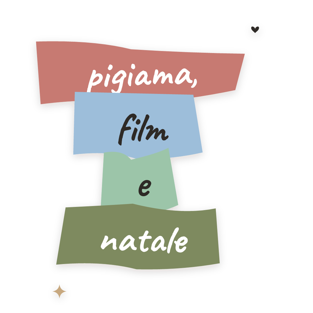 Sticker: pigiama, film e natale
