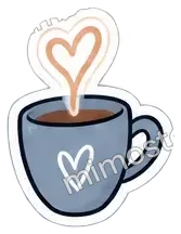 Sticker: Caneca
