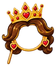 Sticker: Coroa de rainha