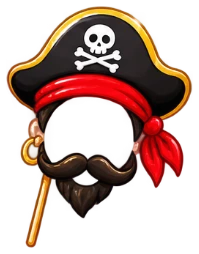 Sticker: Pirata
