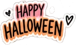 Sticker: Halloween