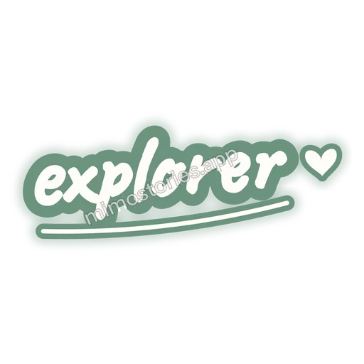 Sticker: explorer