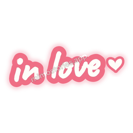 Sticker: in love