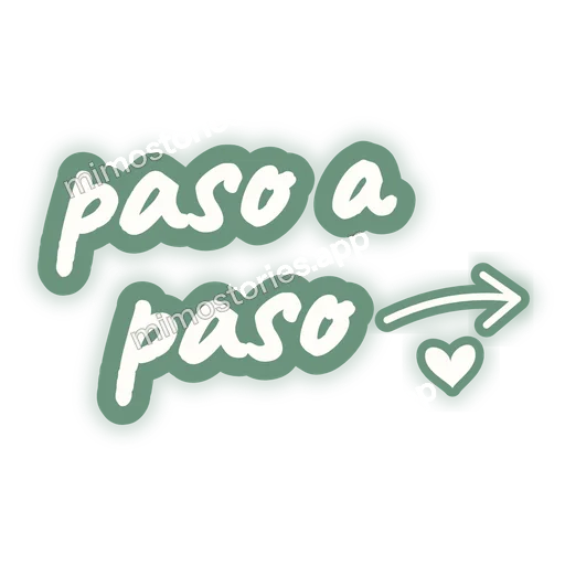 Sticker: paso a paso