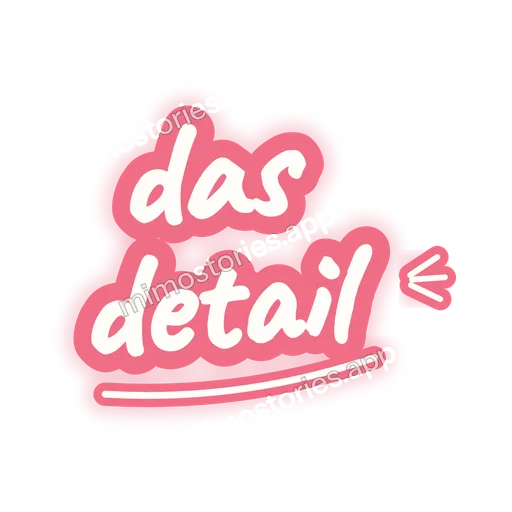 Sticker: das detail