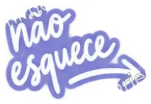 Sticker: não esquece
