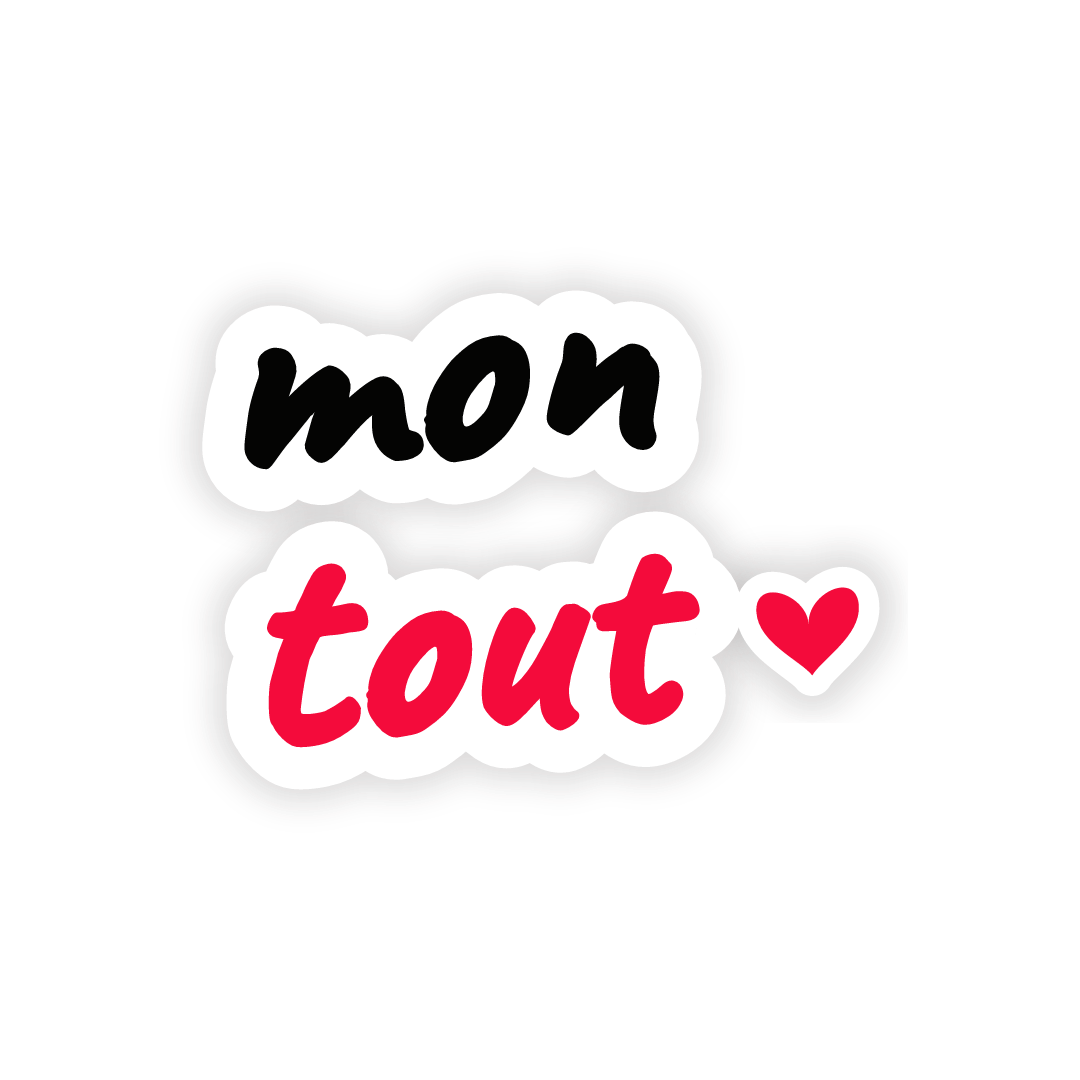 Sticker: mon tout